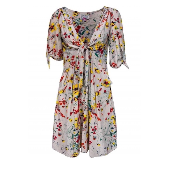 Anthropologie Dresses & Skirts - 🎀BARASCHI FLORAL SUMMER DRESS FROM ANTHROPOLGY